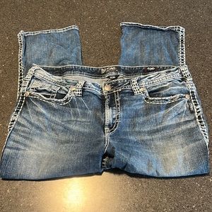 COPY - Silver jeans capris